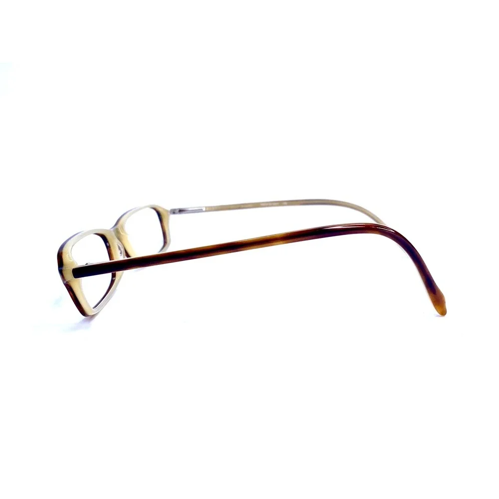 Kate Spade Brown Beige Tortoise Rectangular Glasses Italy Edie 0FS5 50 15 135